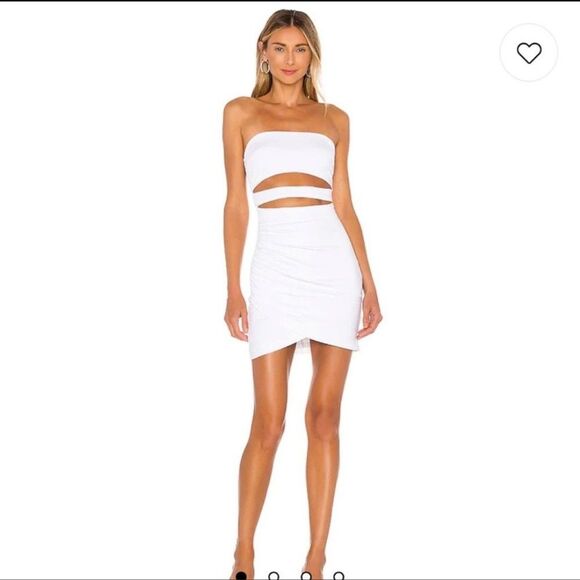 Superdown Mini Dress in White - Picture 1 of 7
